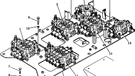 Основание 209-62-34511 Komatsu