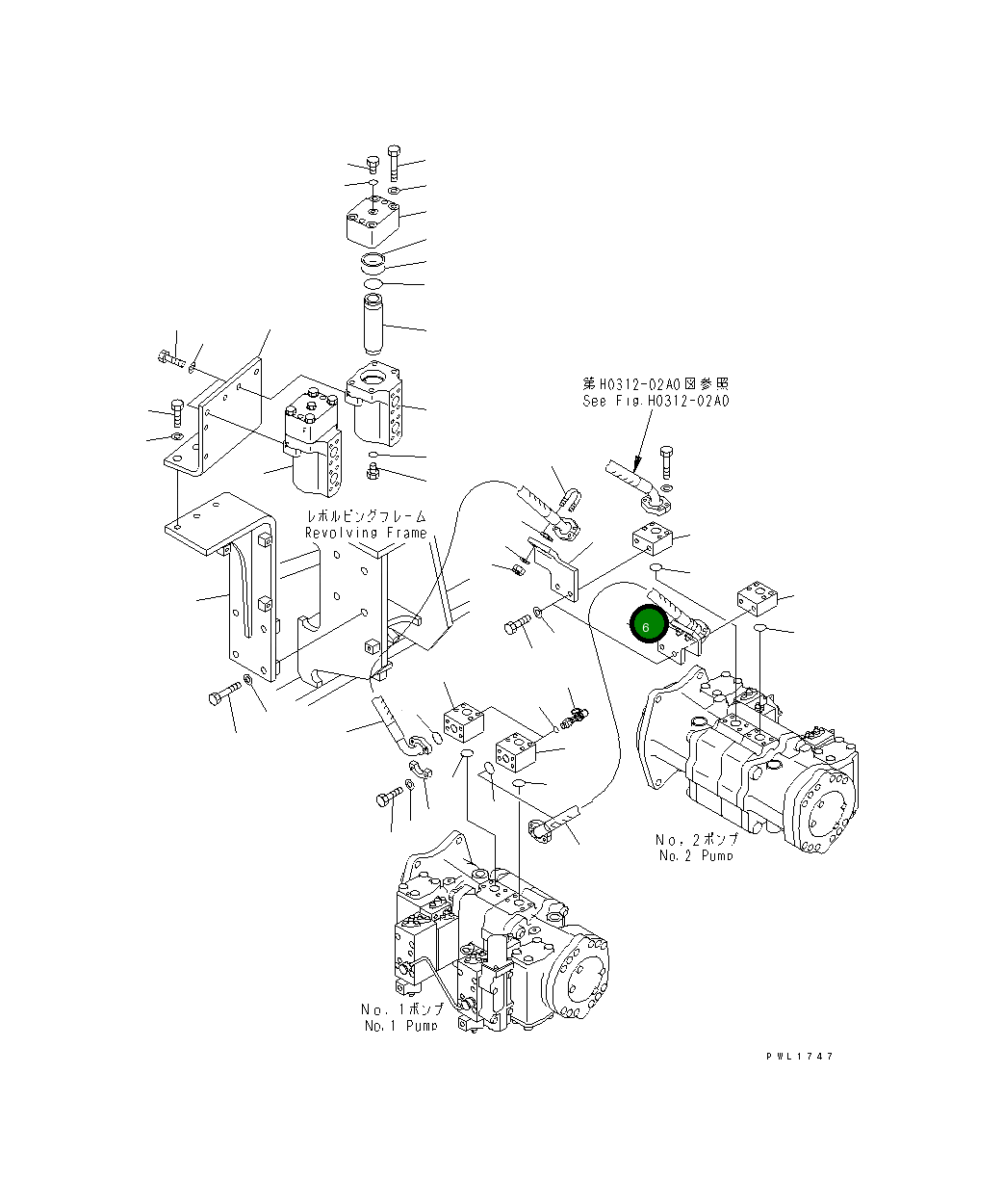 Кронштейн 21M-62-11731 Komatsu