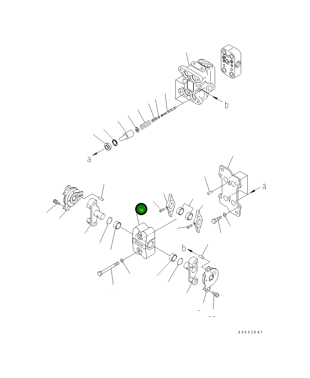 Корпус 702-16-73630 Komatsu