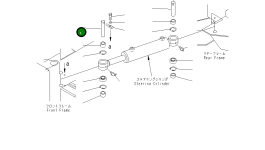 Палец 258-60-24420 Komatsu