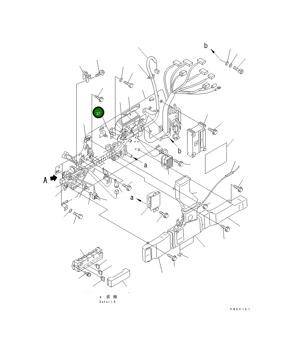 Кронштейн 20Y-06-24141 Komatsu