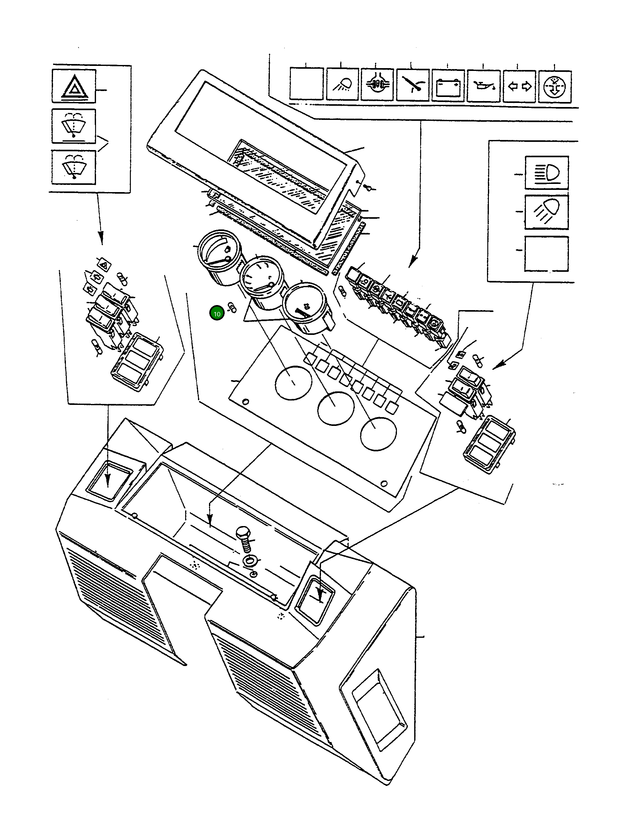Лампа 1444950X1 Komatsu