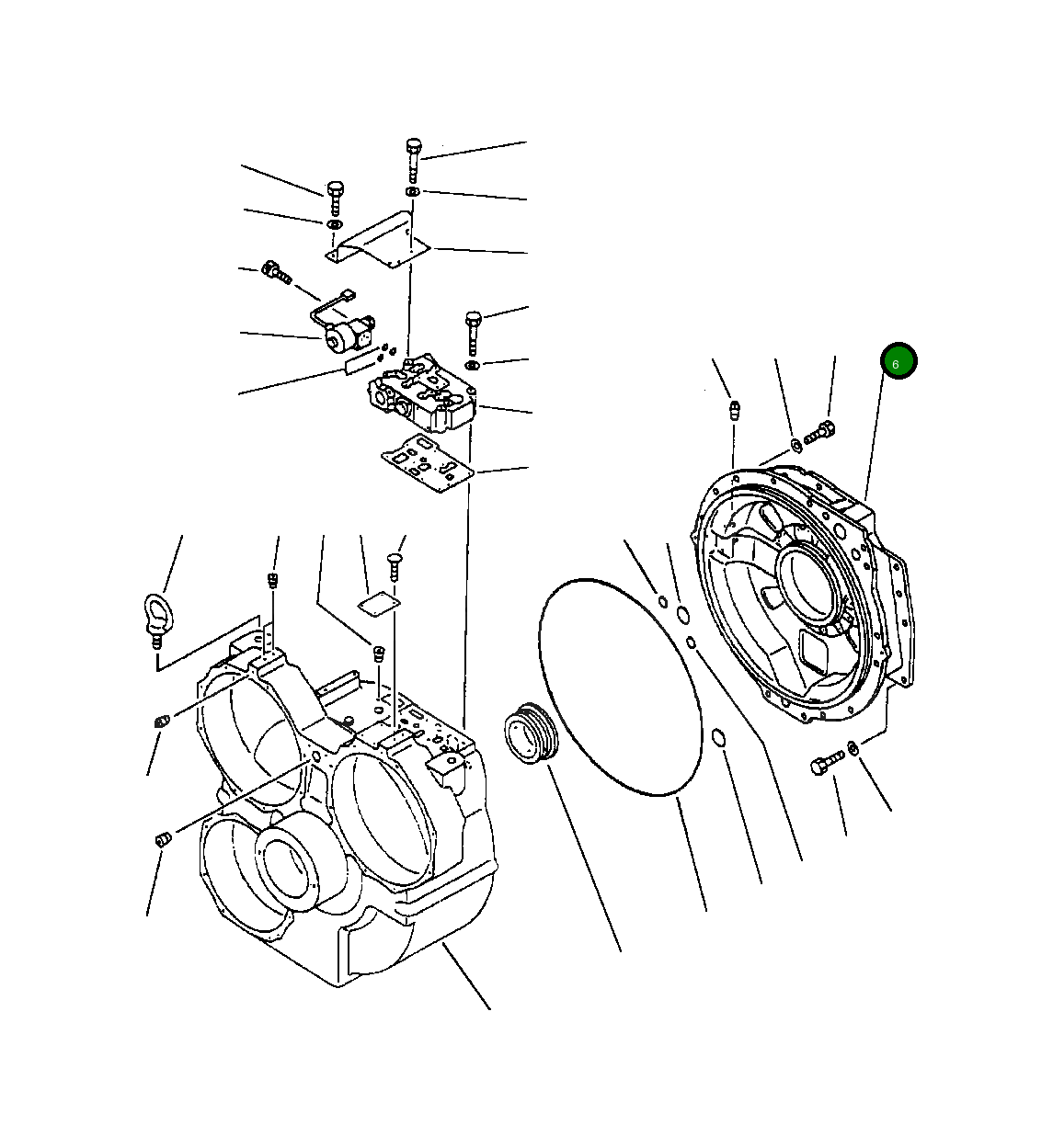 Корпус 561-13-43110 Komatsu