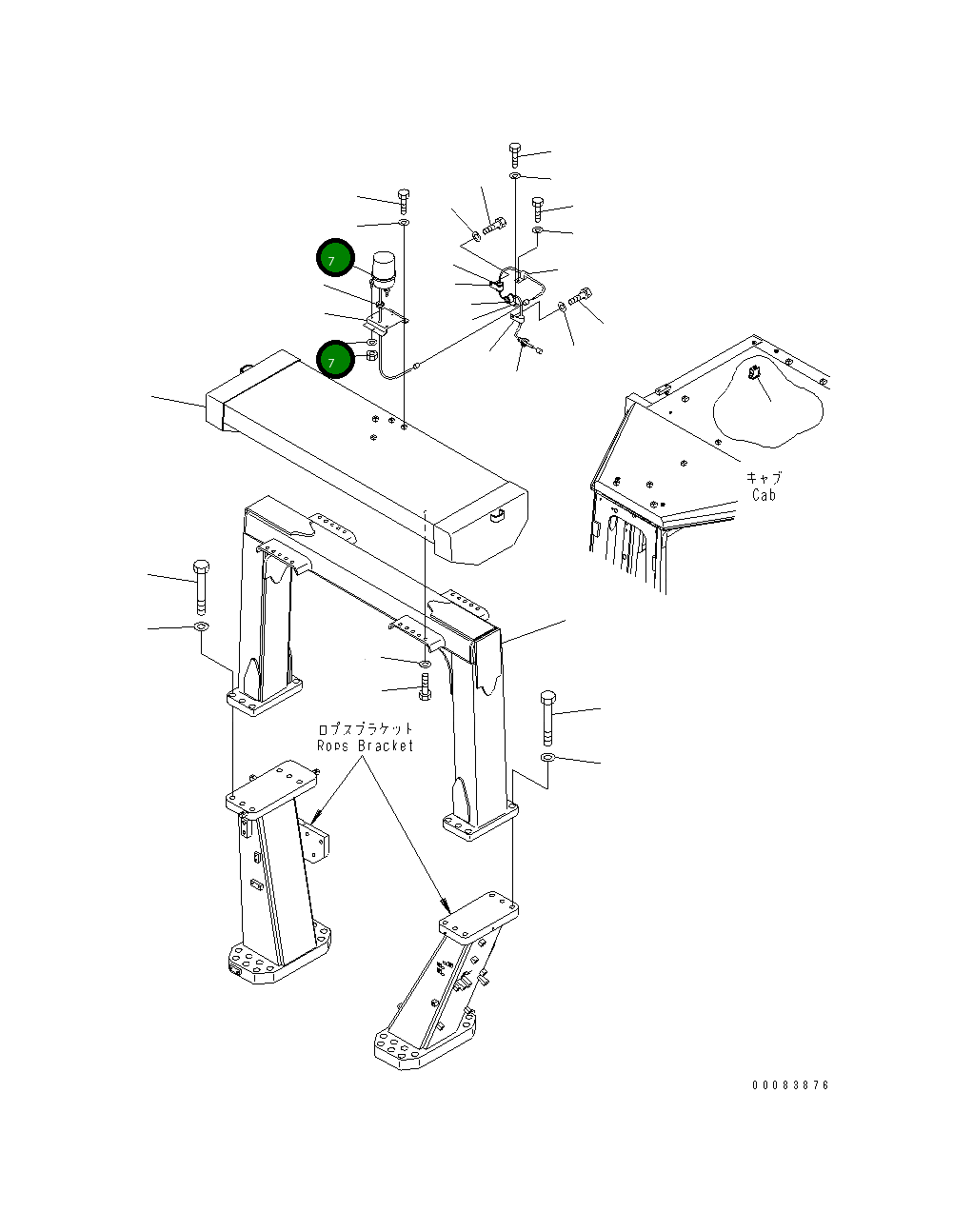 Лампа 14X-890-1160 Komatsu