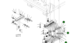 Кронштейн 561-43-84990 Komatsu