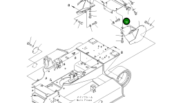 Кронштейн 11Y-78-11380 Komatsu