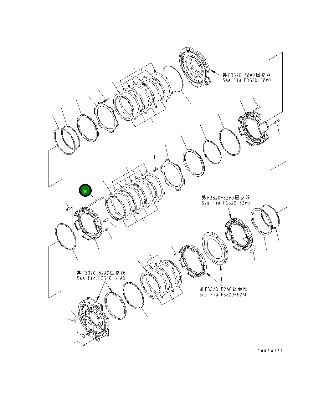 Палец 234-15-12770 Komatsu