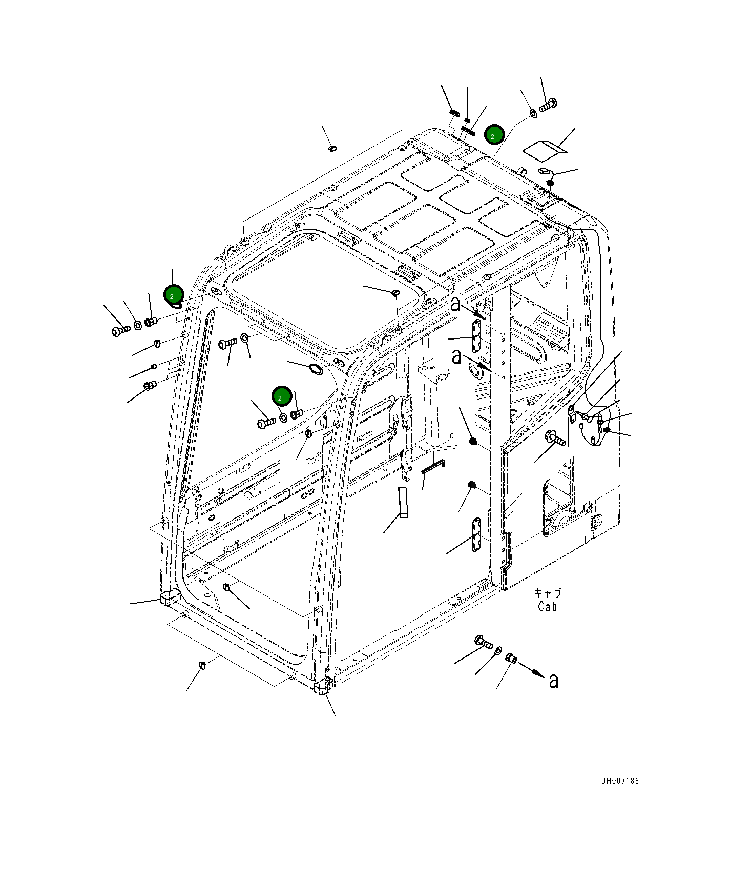 Колпак 22B5417282 Komatsu