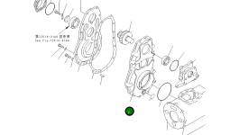 Корпус 124-Y60-1410 Komatsu