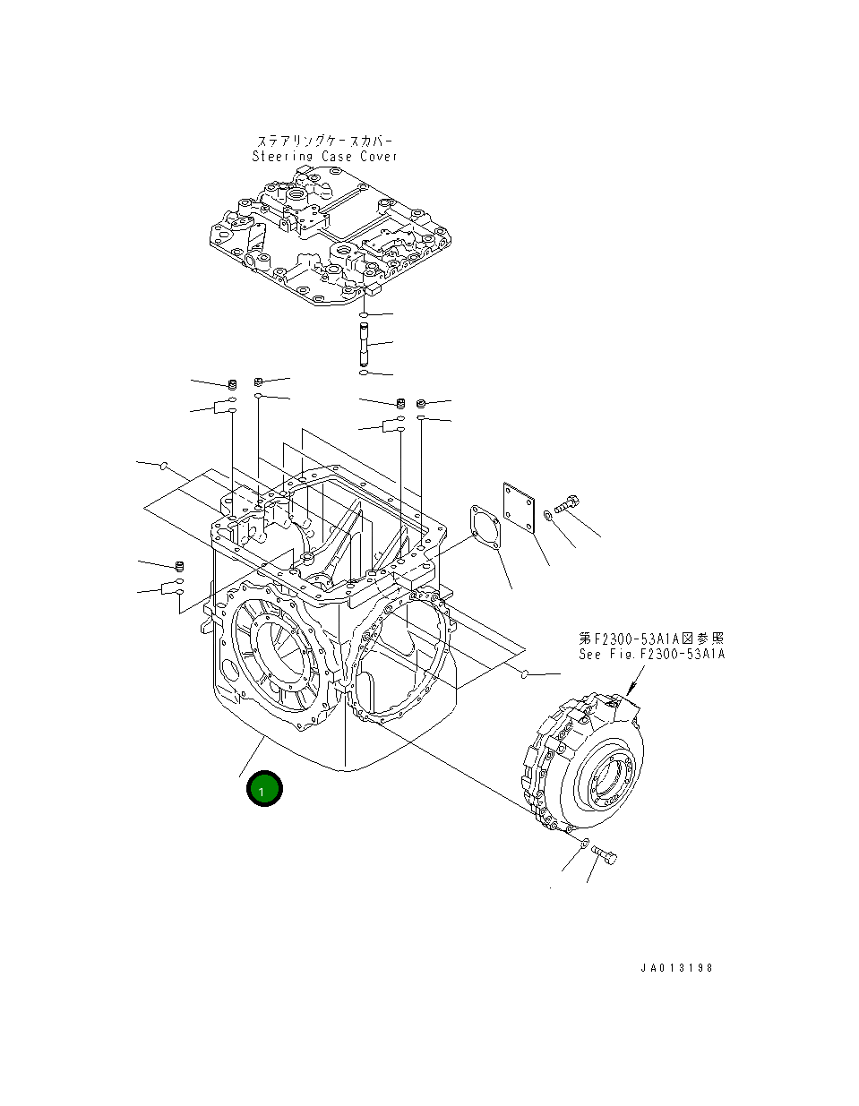 Корпус 14Y-22-25113 Komatsu