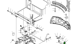 Кронштейн 22L-54-R2751 Komatsu