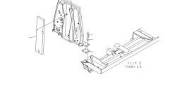 Кронштейн 11Y-54-23511 Komatsu