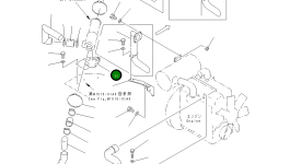 Кронштейн 21W-01-21310 Komatsu