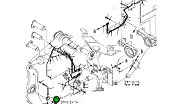 Кронштейн 425-70-43190 Komatsu