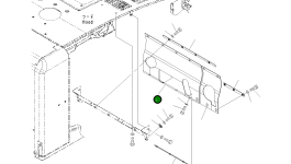 Лист 418-54-41510 Komatsu