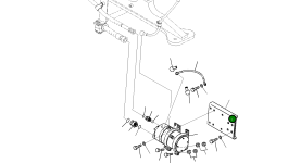 Кронштейн 561-95-82311 Komatsu