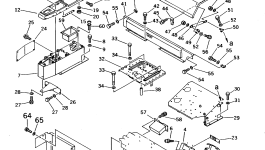 Кронштейн 569-54-6C350 Komatsu