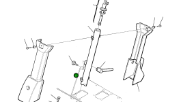 Палец 22E-40-11140 Komatsu