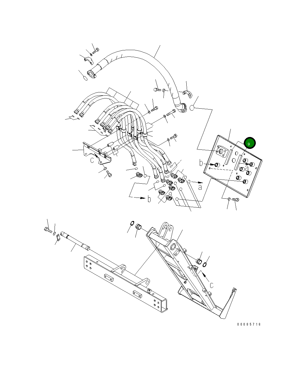 Лист 21T-98-31421 Komatsu