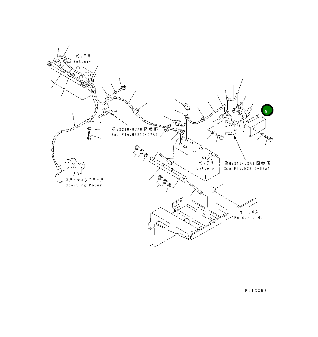 Кронштейн 17M-06-21330 Komatsu