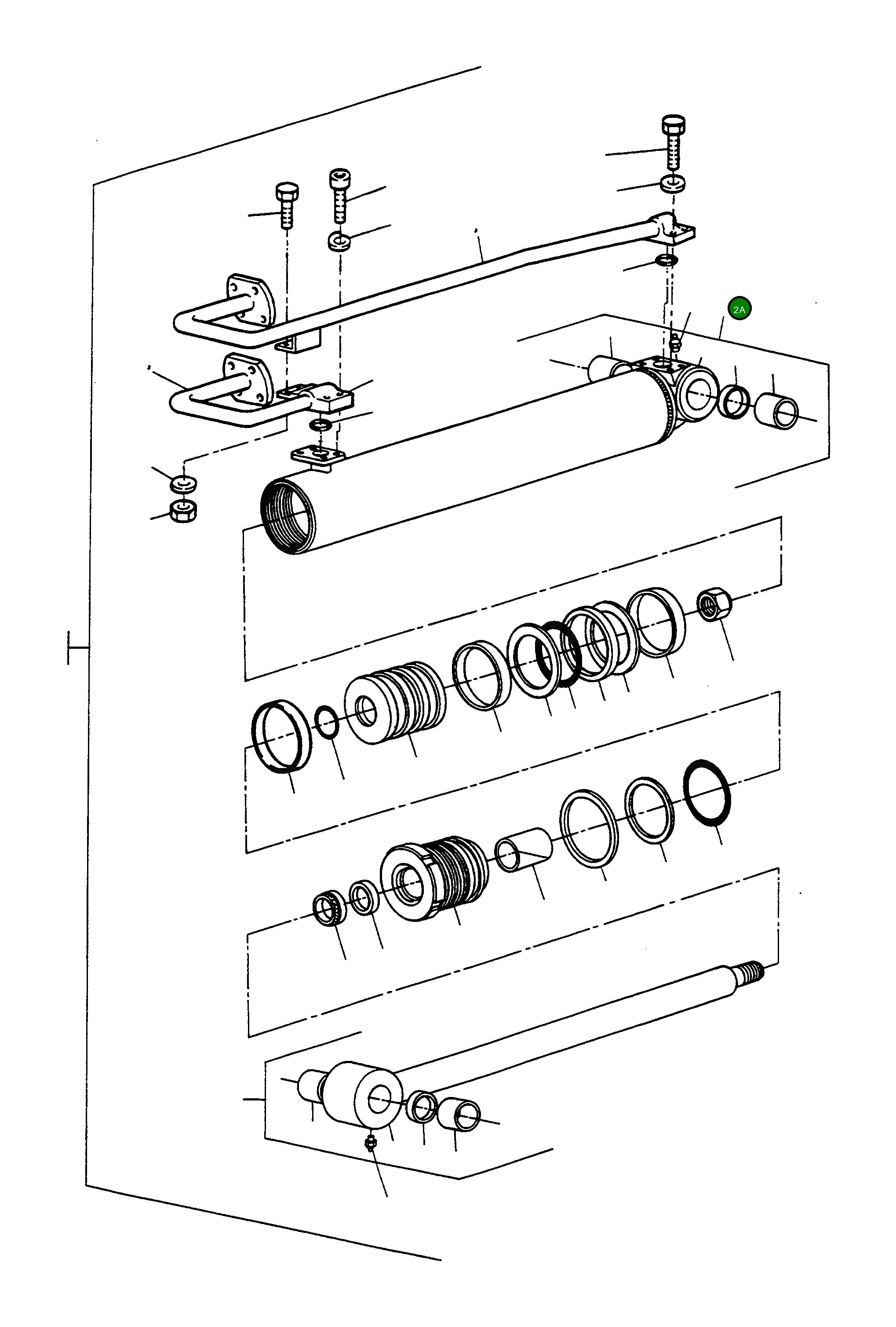 Корпус 1609566M92 Komatsu