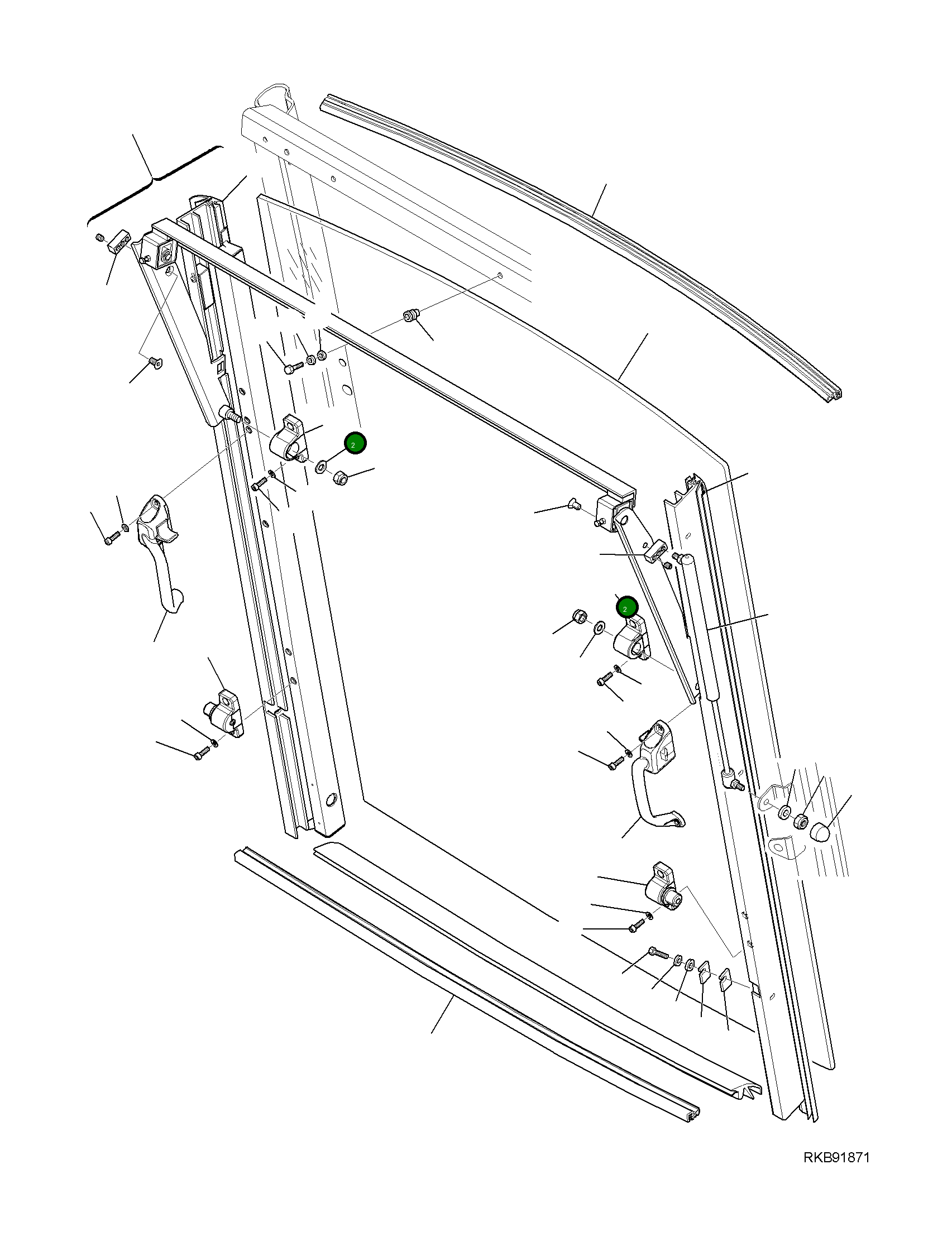 Опора 42N-56-12340 Komatsu