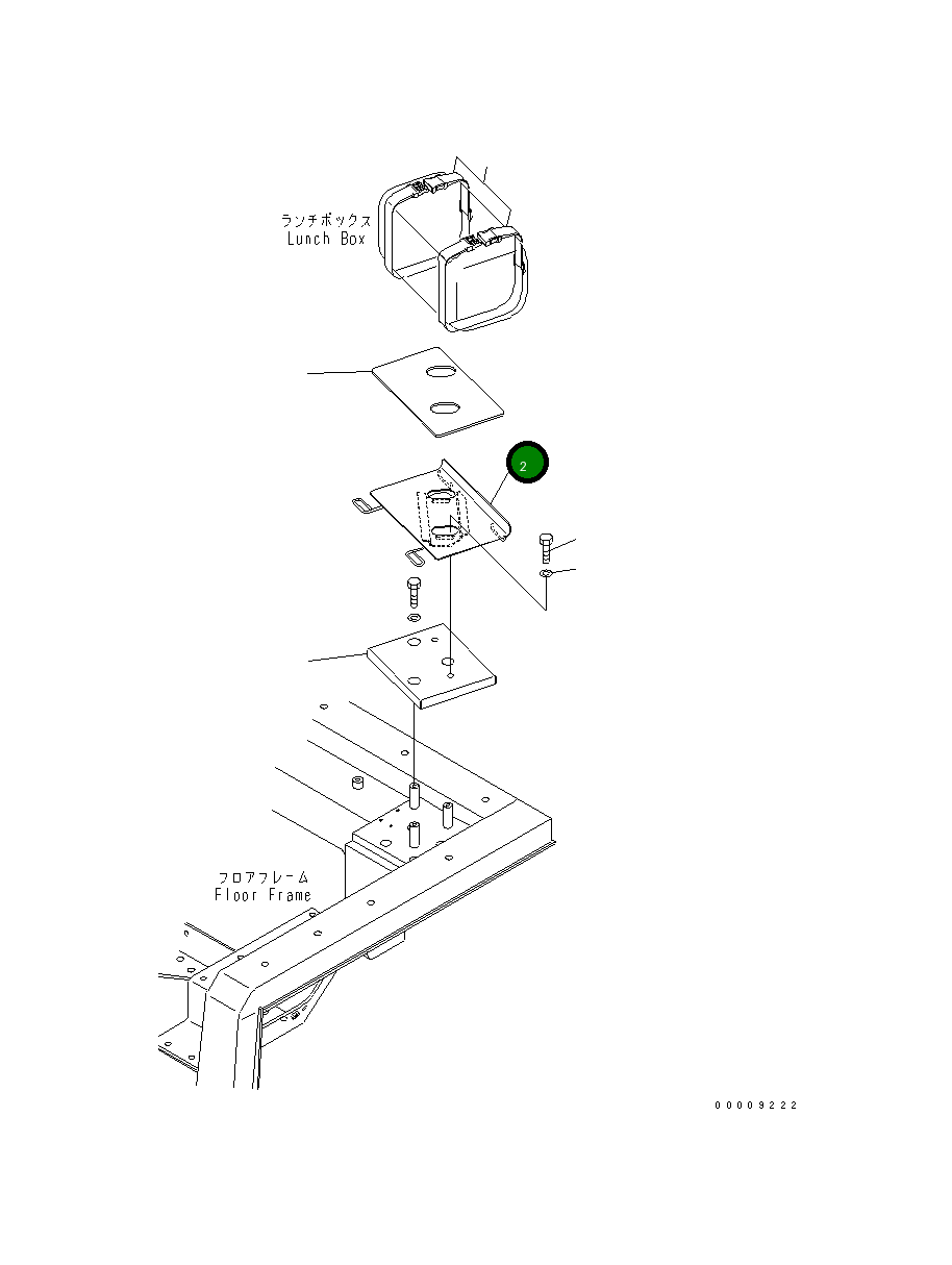 Кронштейн 14X-911-6420 Komatsu