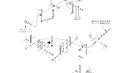 Кронштейн 42C-Z89-3190 Komatsu