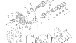 Корпус 07448-66020 Komatsu