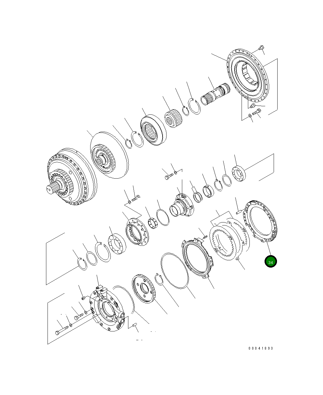 Корпус 17A-13-48120 Komatsu