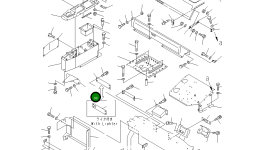 Кронштейн 569-54-63290 Komatsu