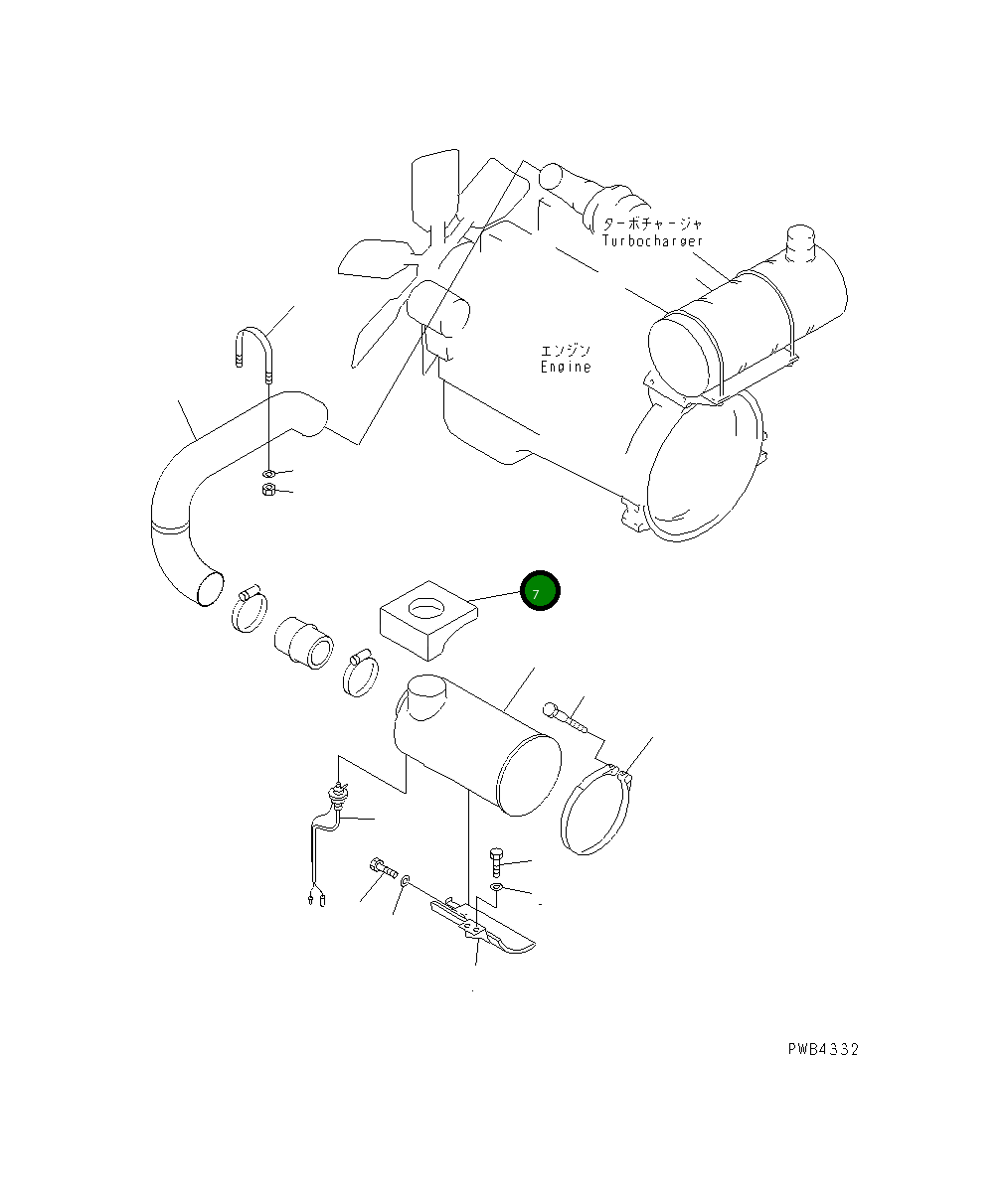 Лист 207-54-68120 Komatsu