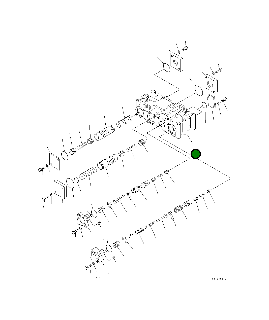 Корпус 711-66-16610 Komatsu