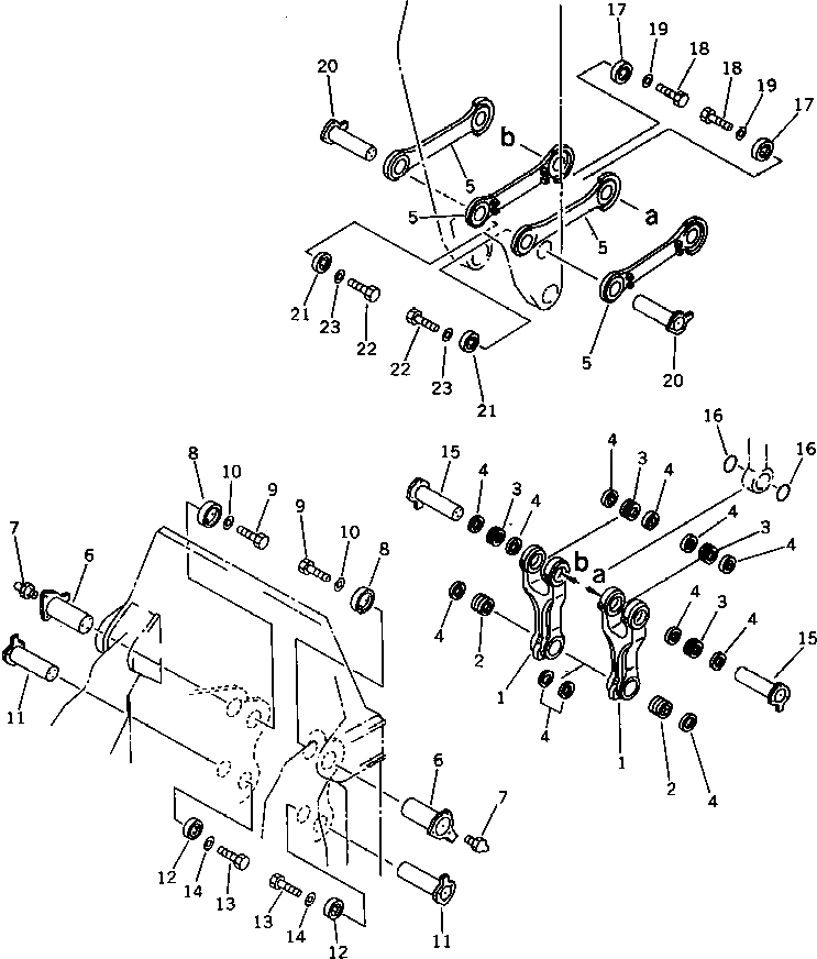 Палец 21N-72-13161 Komatsu