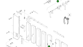 Крепёж правый 940 907 40 Komatsu