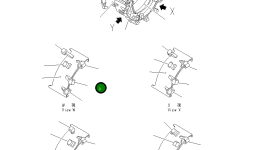 Коробка резцов в сборе (приварная) 26C-70-11860 Komatsu