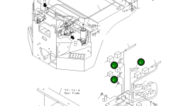 Клипса 258-20-56150 Komatsu