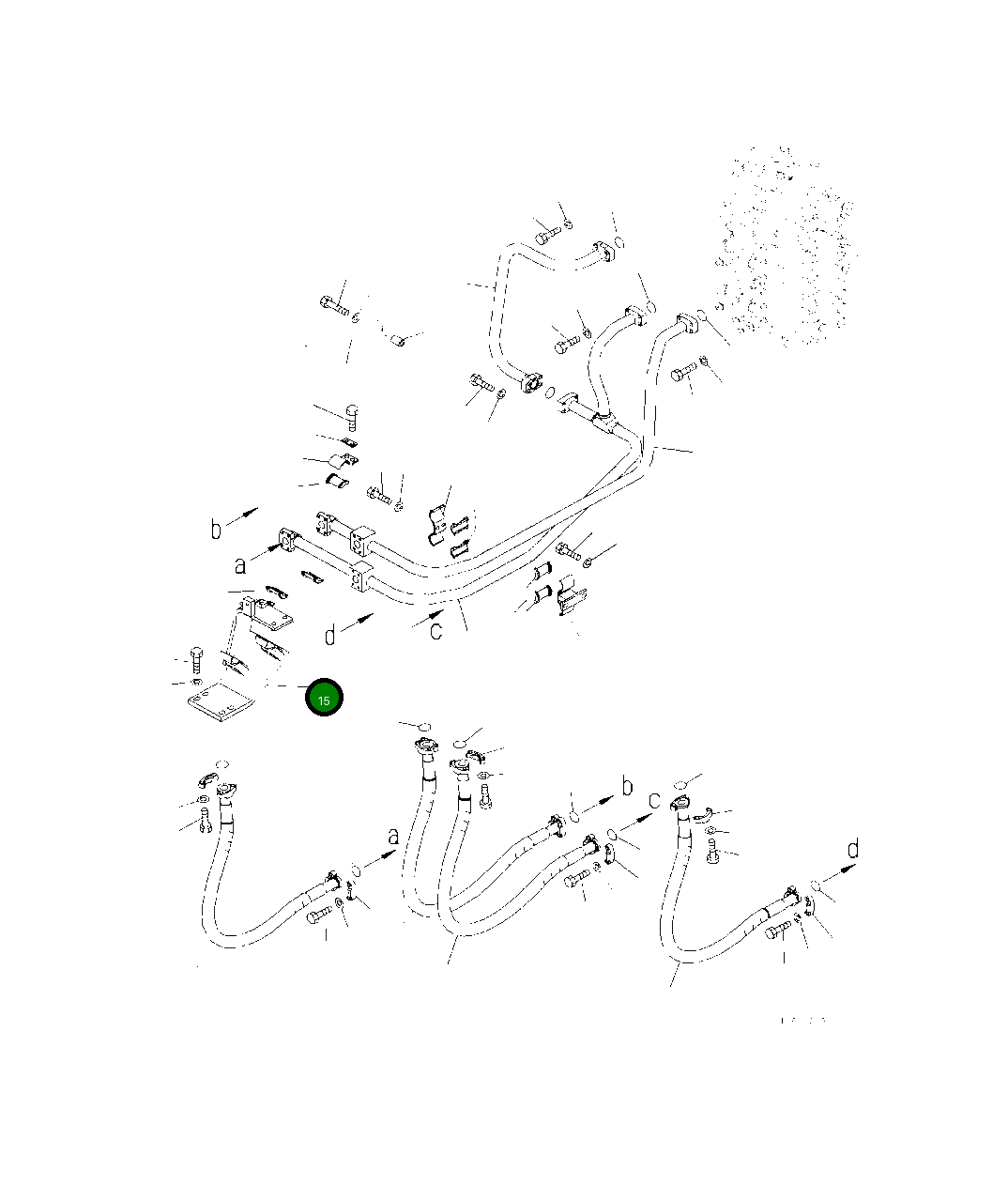 Кронштейн 208-62-27141 Komatsu