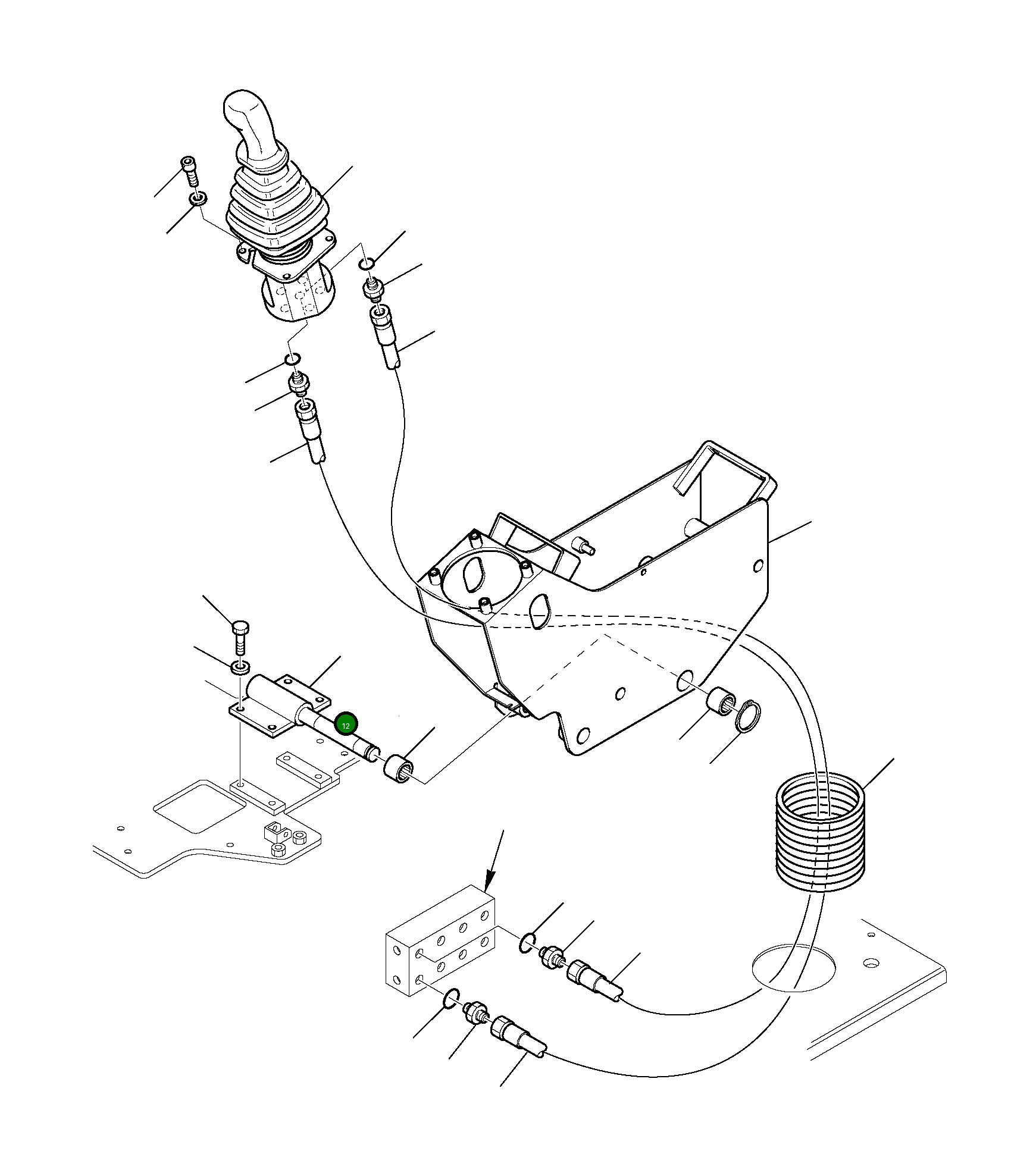Палец 21D-43-11220 Komatsu