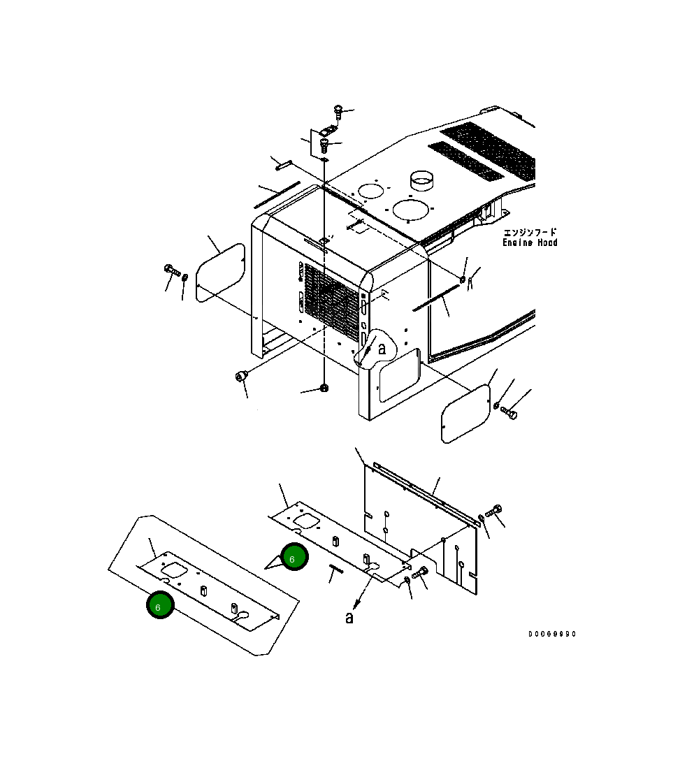 Кронштейн 419-54-B4160 Komatsu
