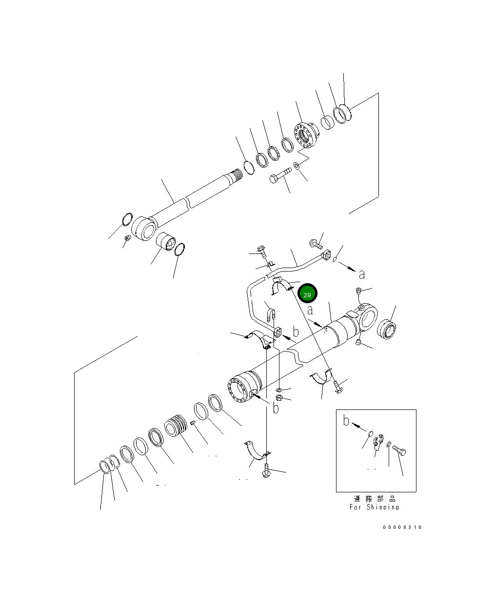 Кронштейн 707-88-22100 Komatsu