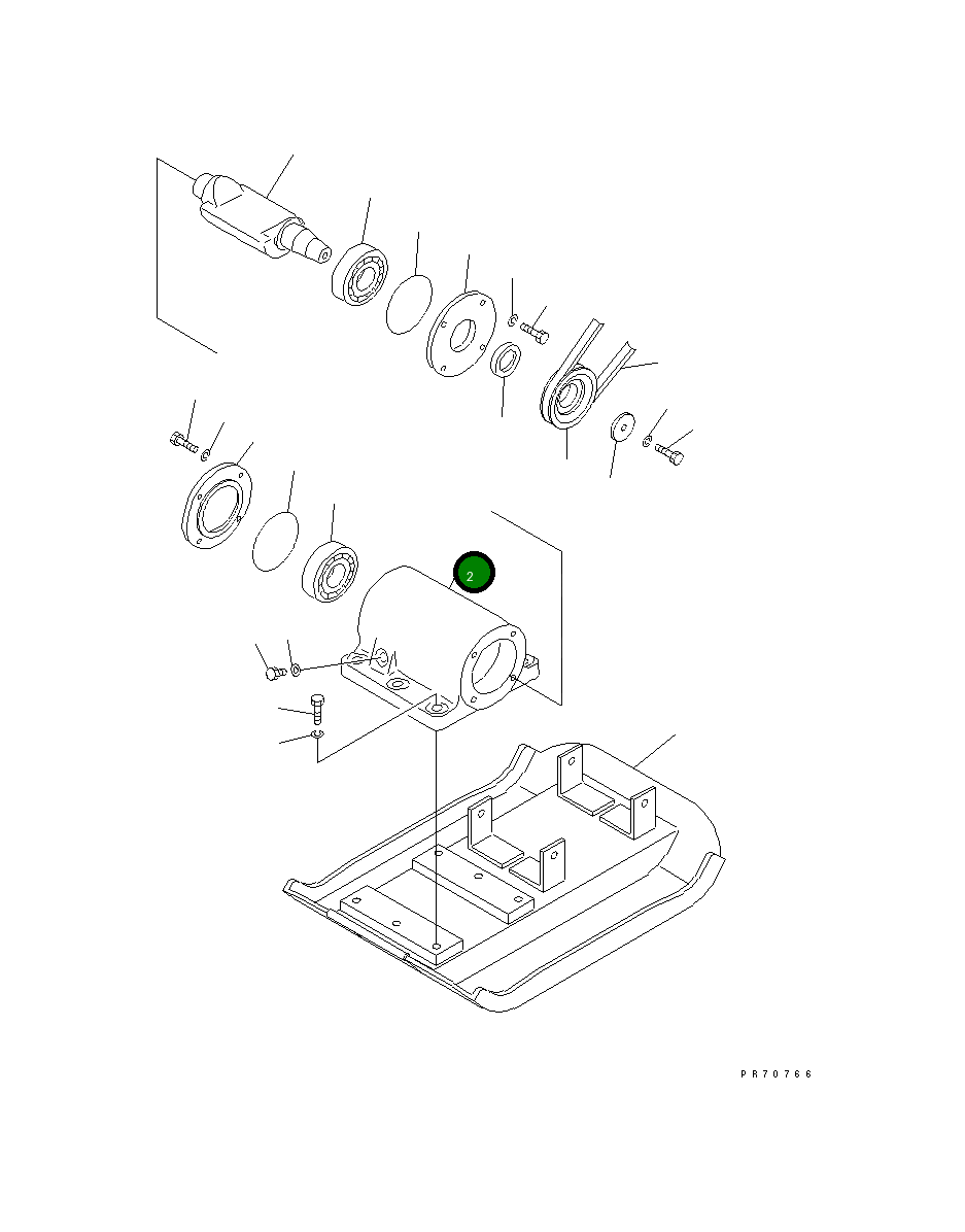 Корпус 26990-31-810 Komatsu