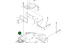 Кронштейн 22U-54-11572 Komatsu