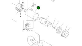 Корпус YM129322-12520 Komatsu