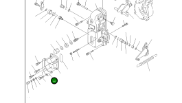 Кронштейн YMX1543587200 Komatsu