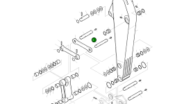 Палец 2123-4053 Komatsu