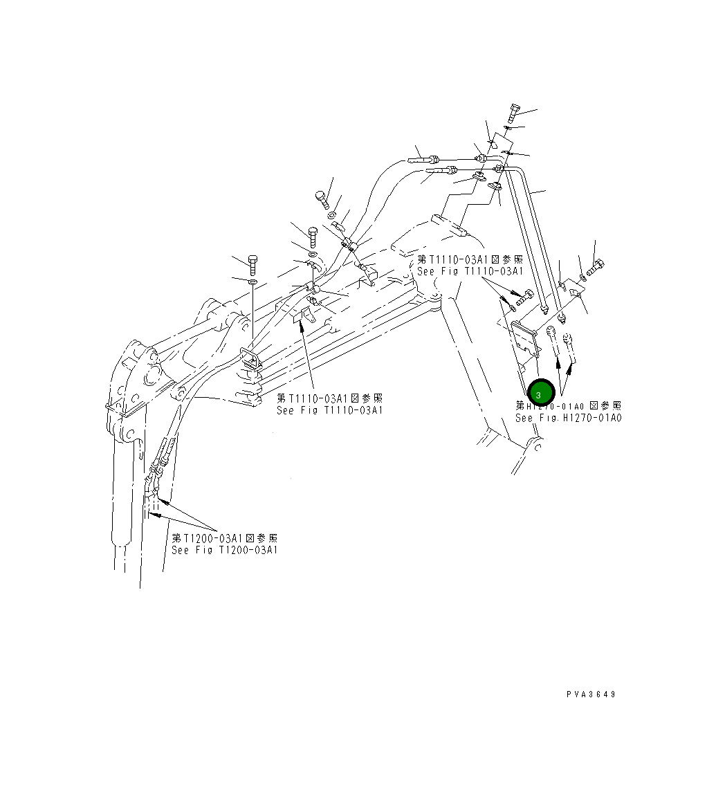 Кронштейн 21X-973-2160 Komatsu