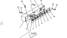 Пластина 561-06-31510 Komatsu