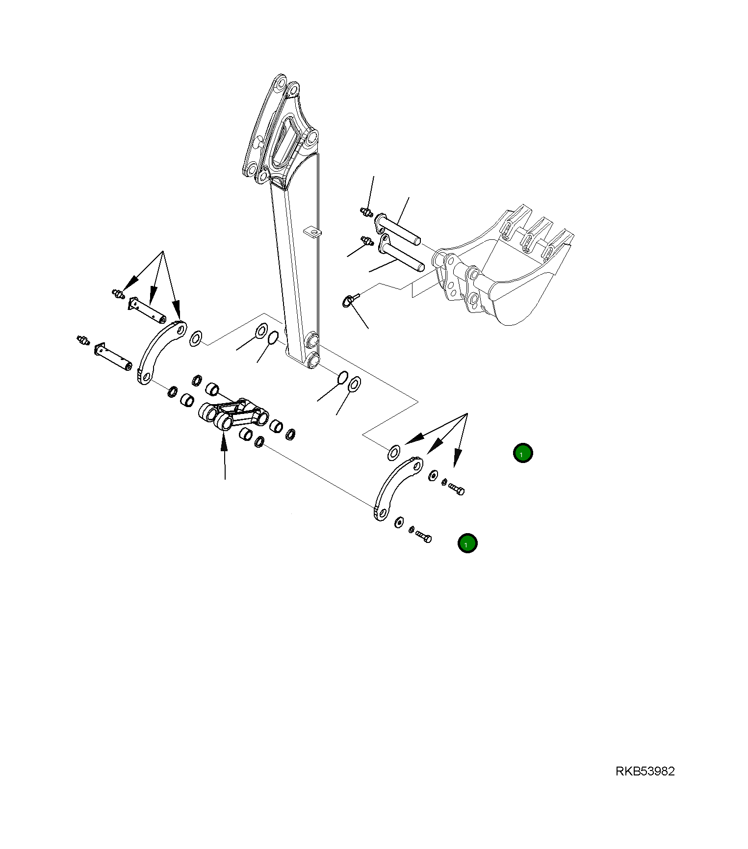 Палец 22L-09-R2760 Komatsu