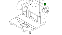 Левое основание 22M-43-21452 Komatsu